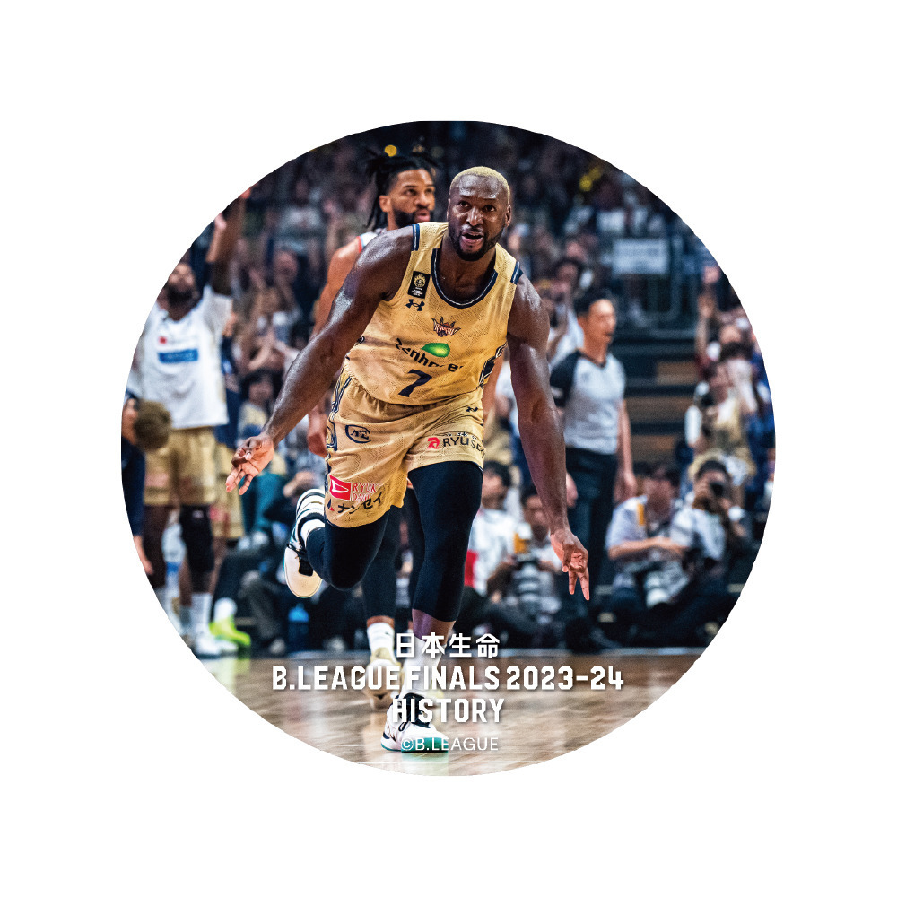【日本生命 B.LEAGUE FINAL 2023-24 HISTORY 琉球ゴールデンキングス】シークレット缶バッチ 詳細画像 1カラー 4