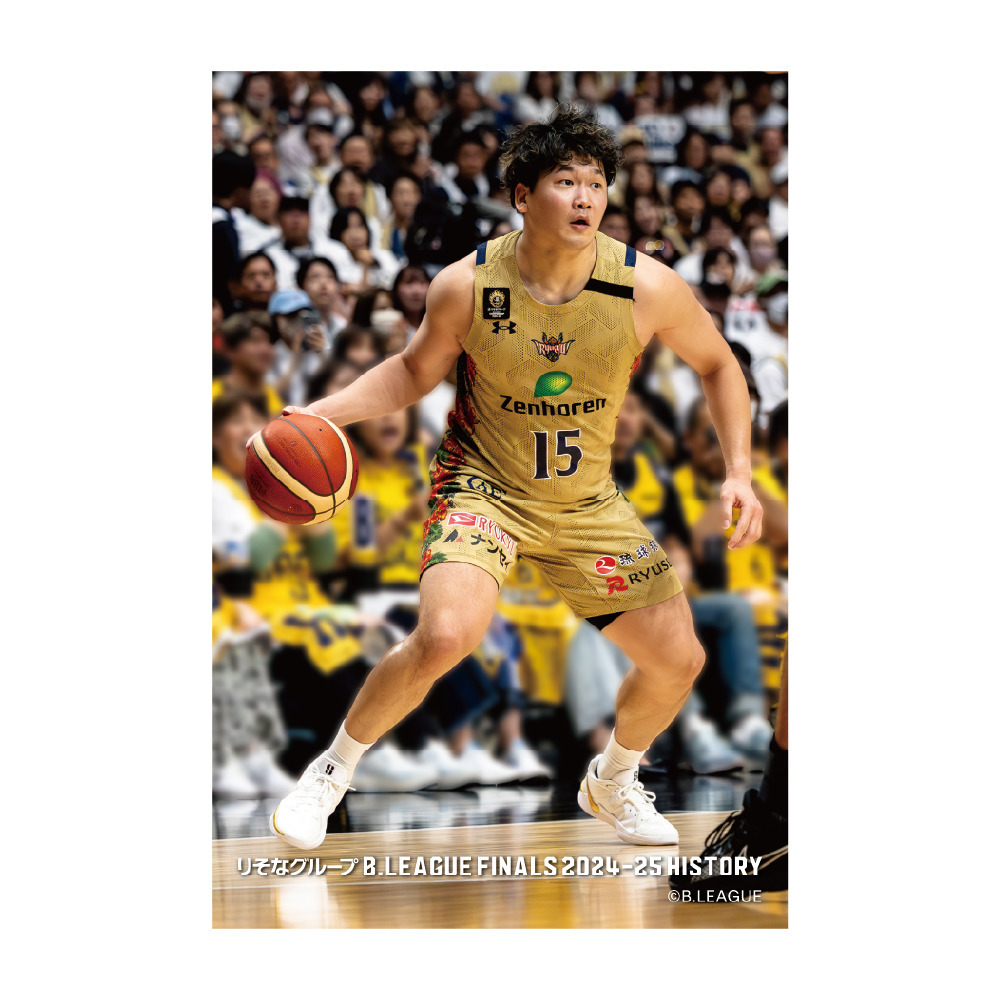 【りそなグループ B.LEAGUE FINAL 2024-25 HISTORY 琉球ゴールデンキングス】ステッカーシート 詳細画像 1カラー 2