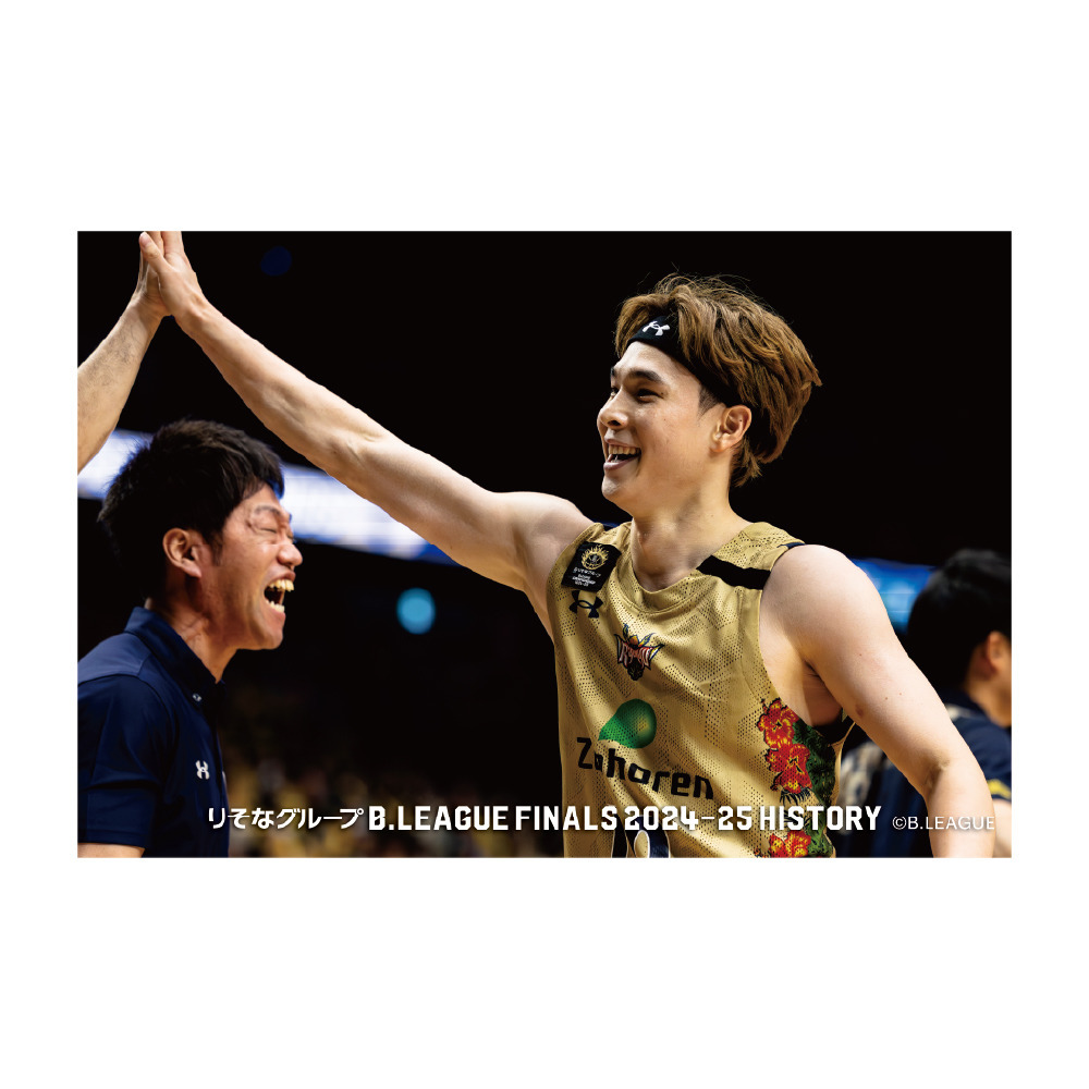 【りそなグループ B.LEAGUE FINAL 2024-25 HISTORY 琉球ゴールデンキングス】ステッカーシート 詳細画像 1カラー 8