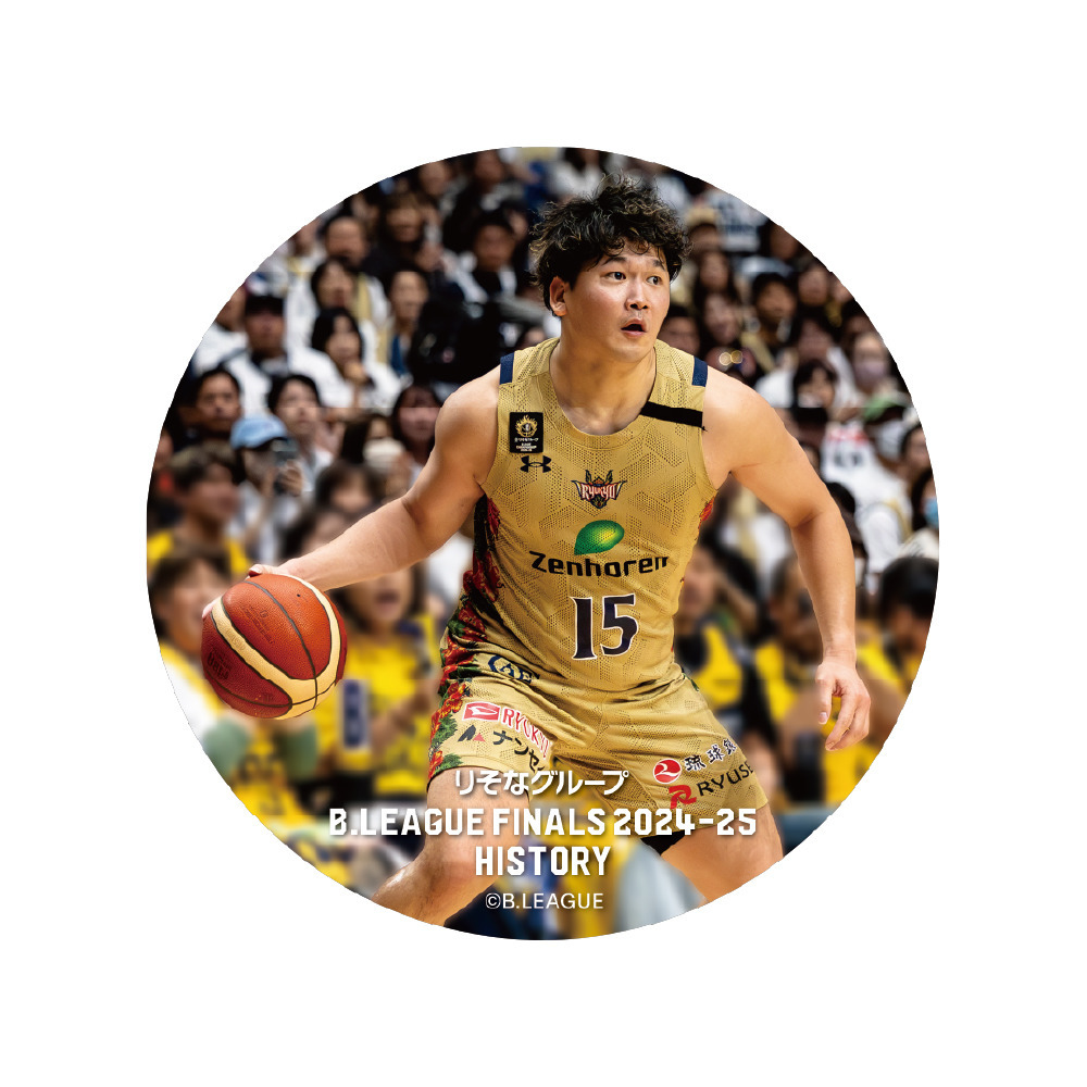 【りそなグループ B.LEAGUE FINAL 2024-25 HISTORY 琉球ゴールデンキングス】シークレット缶バッチ 詳細画像 1カラー 2