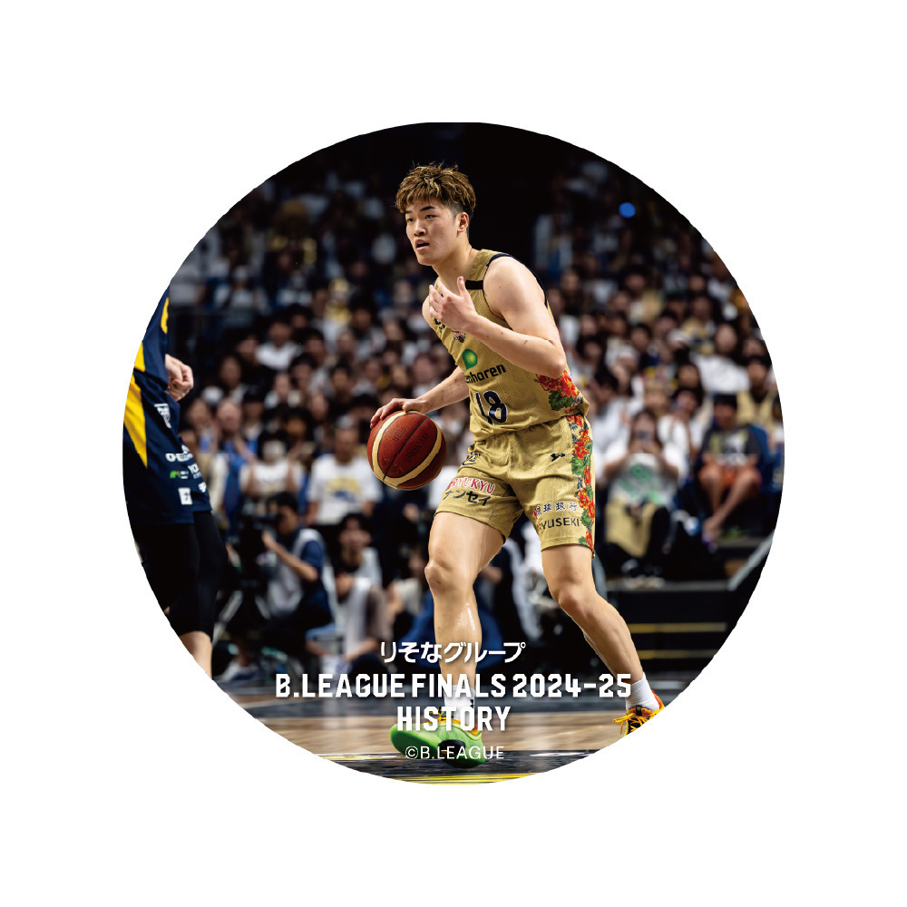 【りそなグループ B.LEAGUE FINAL 2024-25 HISTORY 琉球ゴールデンキングス】シークレット缶バッチ 詳細画像 1カラー 3