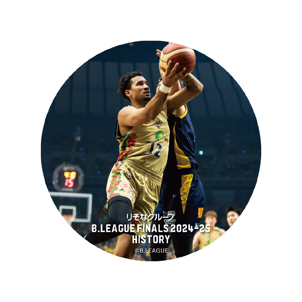 【りそなグループ B.LEAGUE FINAL 2024-25 HISTORY 琉球ゴールデンキングス】シークレット缶バッチ 詳細画像 1カラー 5