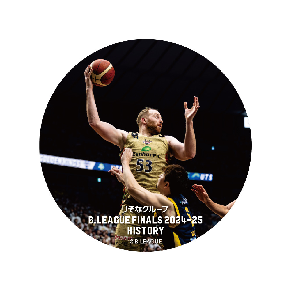 【りそなグループ B.LEAGUE FINAL 2024-25 HISTORY 琉球ゴールデンキングス】シークレット缶バッチ 詳細画像 1カラー 6