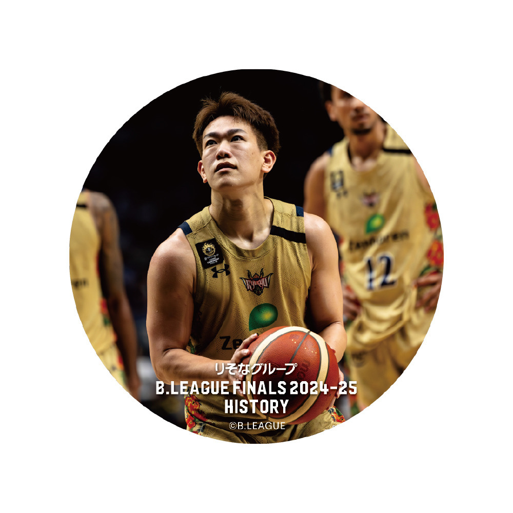 【りそなグループ B.LEAGUE FINAL 2024-25 HISTORY 琉球ゴールデンキングス】シークレット缶バッチ 詳細画像 1カラー 7