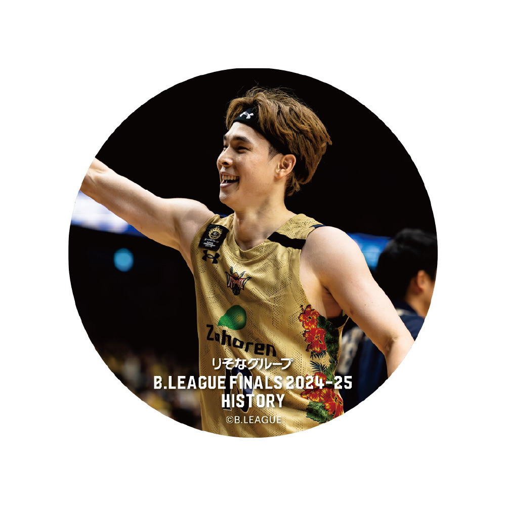 【りそなグループ B.LEAGUE FINAL 2024-25 HISTORY 琉球ゴールデンキングス】シークレット缶バッチ 詳細画像 1カラー 8