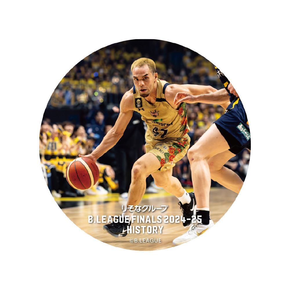 【りそなグループ B.LEAGUE FINAL 2024-25 HISTORY 琉球ゴールデンキングス】シークレット缶バッチ 詳細画像 1カラー 9