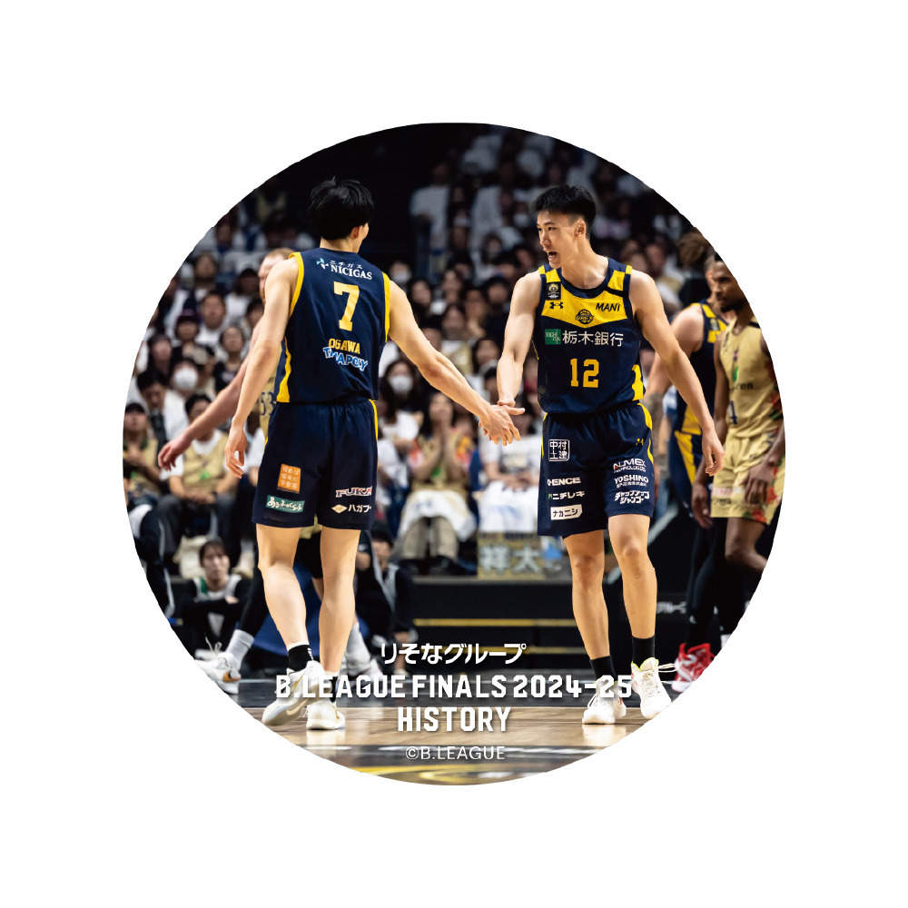 【りそなグループ B.LEAGUE FINAL 2024-25 HISTORY 宇都宮ブレックス】シークレット缶バッチ 詳細画像 1カラー 6
