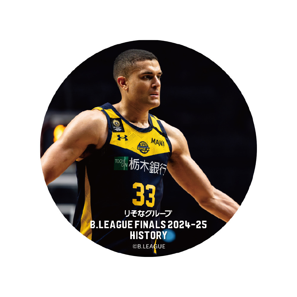 【りそなグループ B.LEAGUE FINAL 2024-25 HISTORY 宇都宮ブレックス】シークレット缶バッチ 詳細画像 1カラー 7