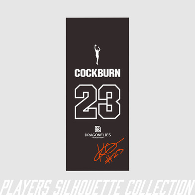 3/7(土)11:30～受注開始【受注】選手シルエットグッズフェイスタオル