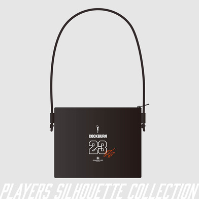 3/7(土)11:30～受注開始【受注】選手シルエットグッズメッシュサコッシュ