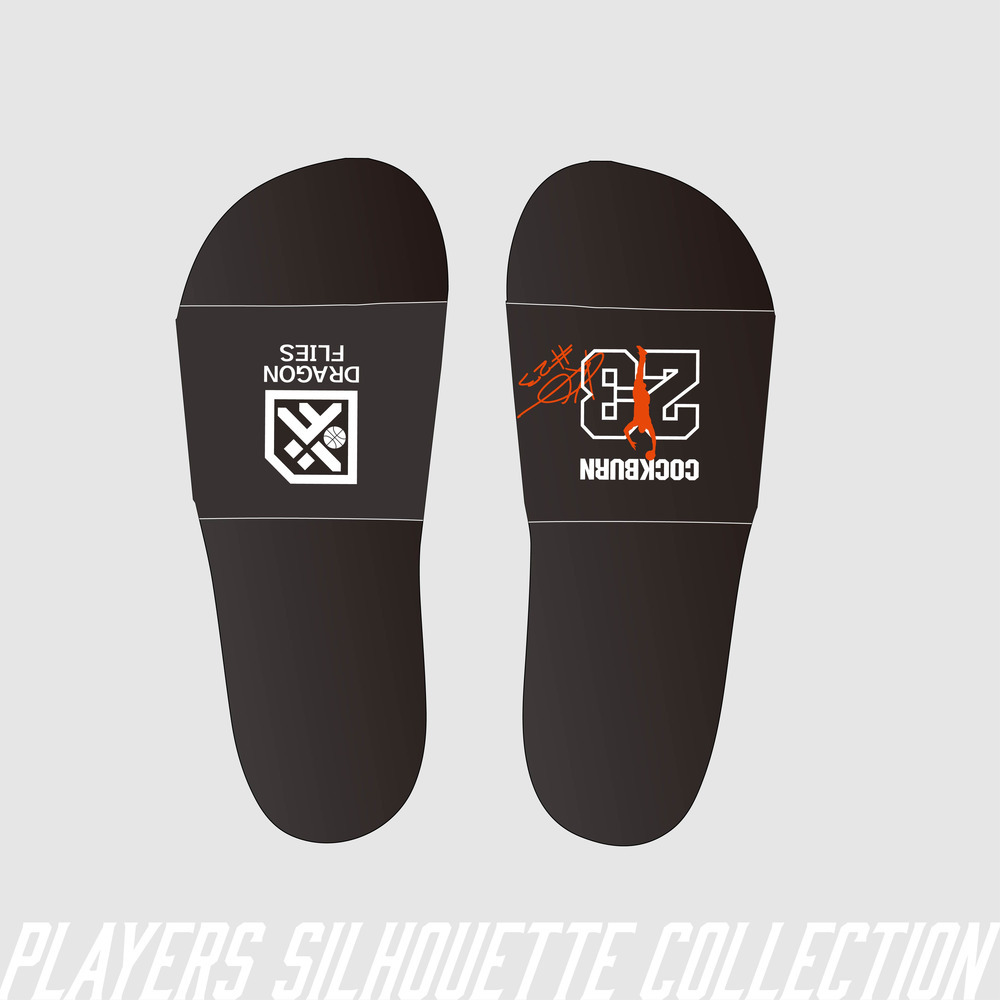 3/7(土)11:30～受注開始【受注】選手シルエットグッズシャワーサンダル 詳細画像 1カラー 1