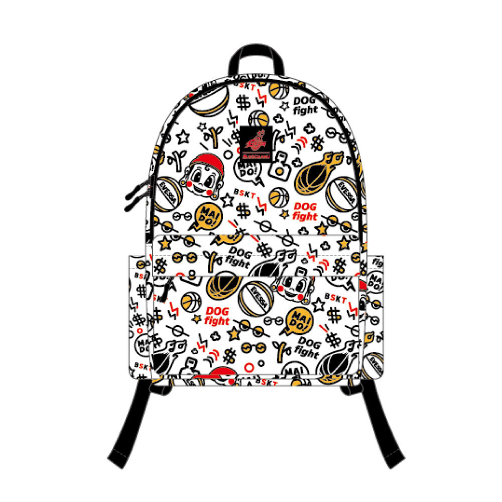 EGOZARU 総柄キッズリュック 詳細画像 1