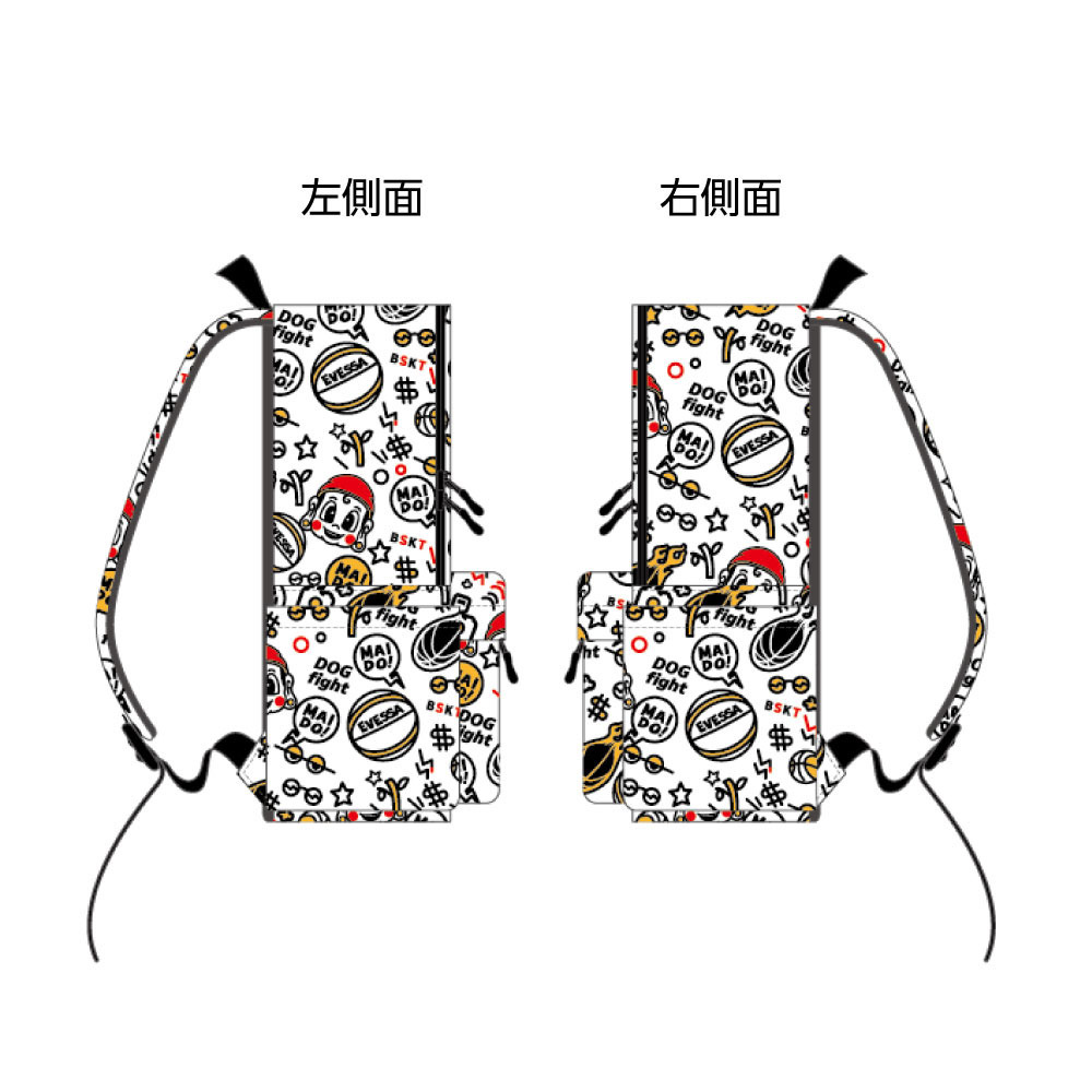 EGOZARU 総柄キッズリュック 詳細画像 3