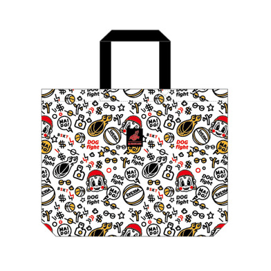 EGOZARU 総柄トートバッグ