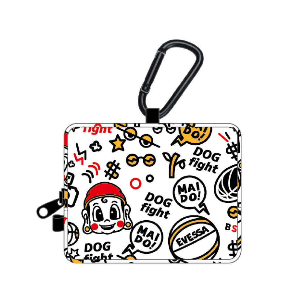 EGOZARU 総柄カラビナミニポーチ 詳細画像 1