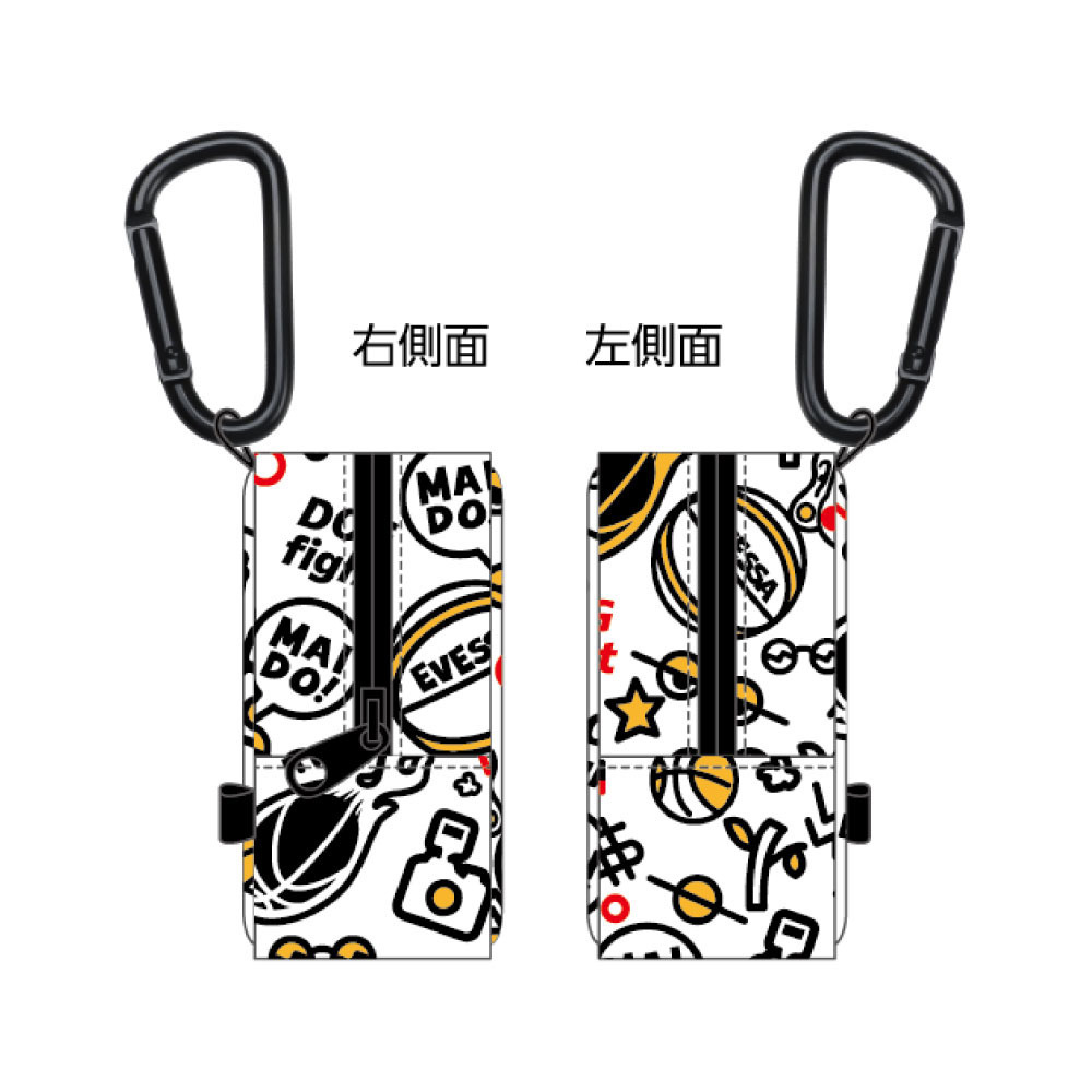 EGOZARU 総柄カラビナミニポーチ 詳細画像 3