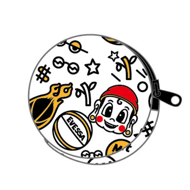 EGOZARU 総柄コインポーチ