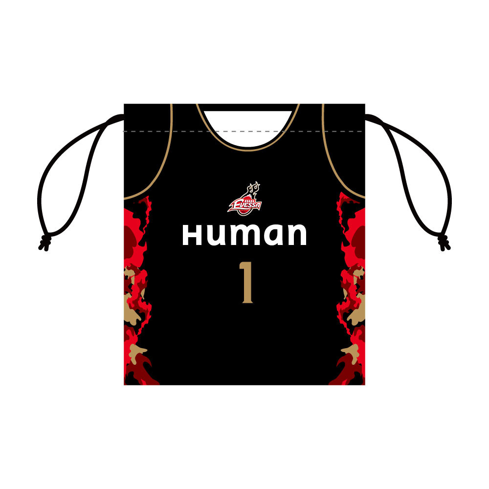 ユニフォーム巾着　2025-26HOMEユニ 詳細画像 01レイ・パークスジュニア 1