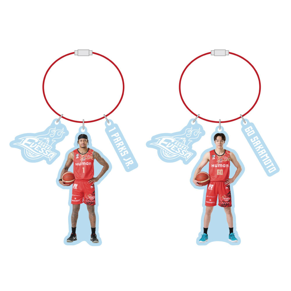 【ランダム】ワイヤーリングキーホルダー（3rd・十日戎ユニ） 詳細画像 1