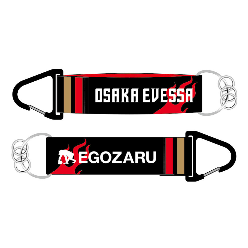 EGOZARU 三角カラビナキーホルダー 詳細画像 1