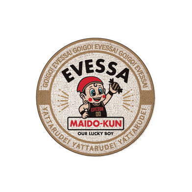 布缶バッジ　まいどくん