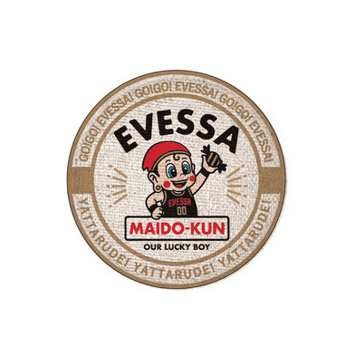 布缶バッジ　まいどくん