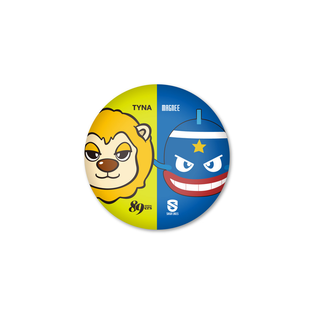 ティナ×マグニー コラボ缶バッジ 詳細画像 1カラー 1