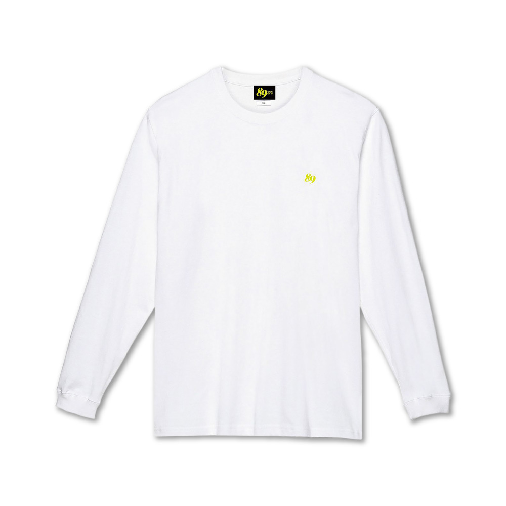 mini89ロゴロングスリーブTシャツ(ホワイト)｜仙台89ERS｜B.LEAGUE（B 