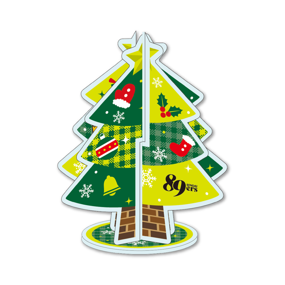 ペルソナQ2 クリスマスツリーアクリルスタンド 主人公 真田 荒垣 直斗 