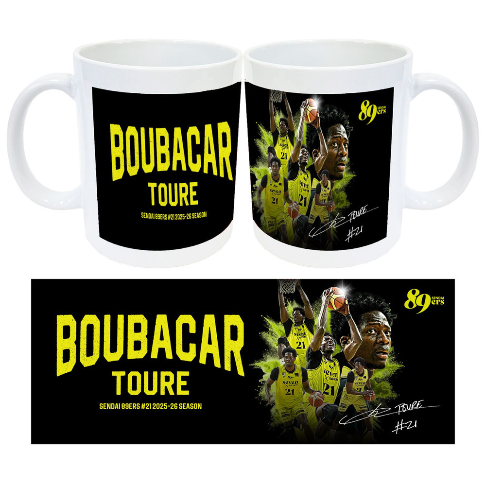【受注販売】【MyPLAYER COLLECTION 2025-26】マグカップ #21 ブーバカー・トゥーレ 詳細画像 #21 ブーバカー・トゥーレ 1