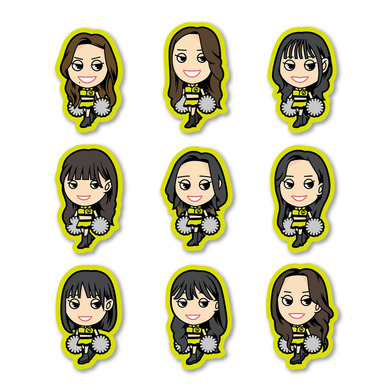 89ERSチアーズステッカー イラストver.