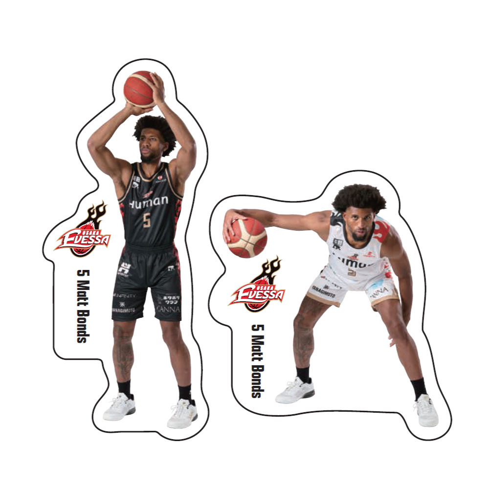 ダイカットステッカー2枚セット 詳細画像 05マット・ボンズ 1