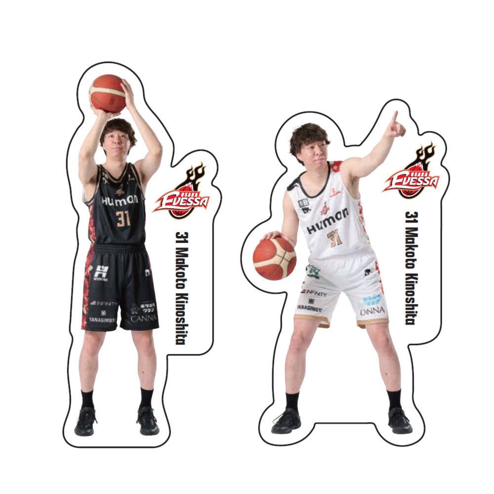ダイカットステッカー2枚セット｜大阪エヴェッサ｜B.LEAGUE（Bリーグ