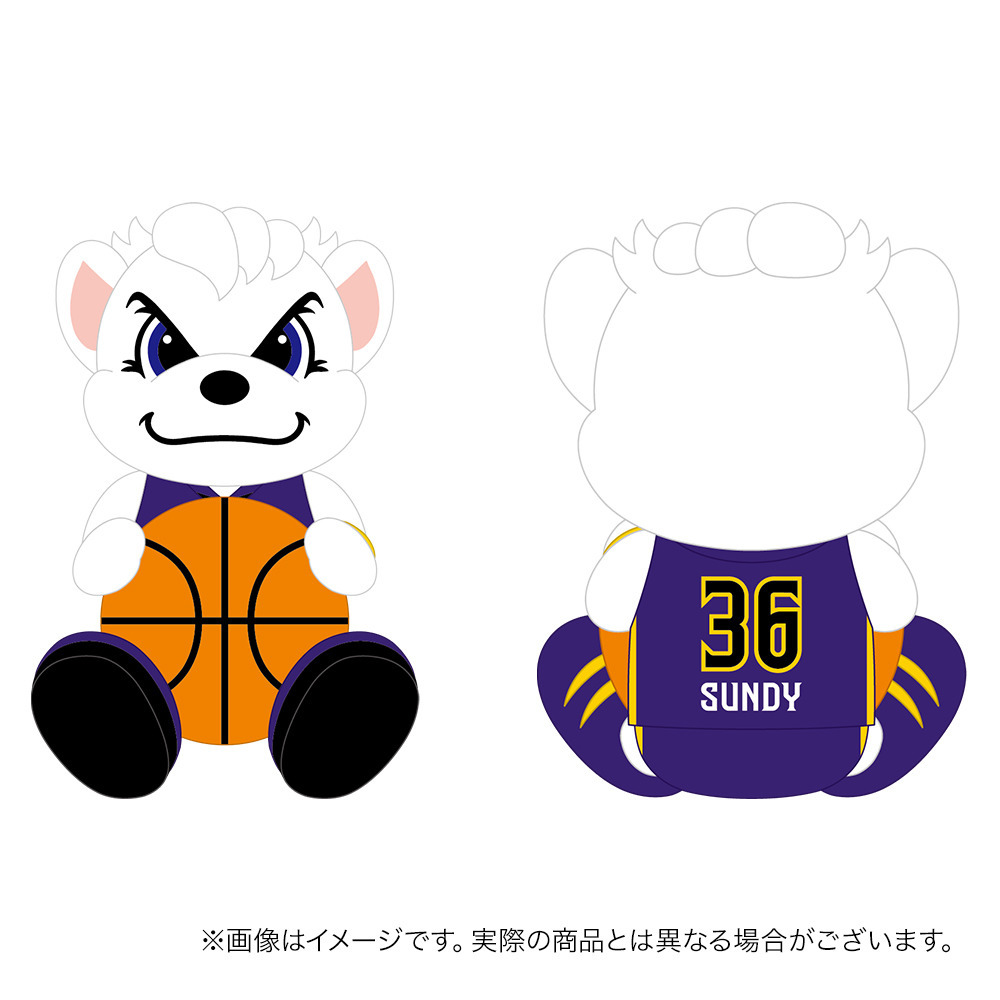 バスケサンディーぬいぐるみ 詳細画像 3