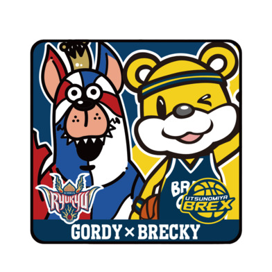 GORDY×BRECKY ミニタオル