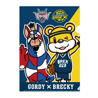 GORDY×BRECKY クリアファイル