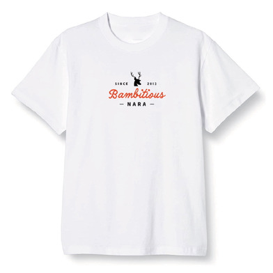 コットンTシャツ bambi WHT