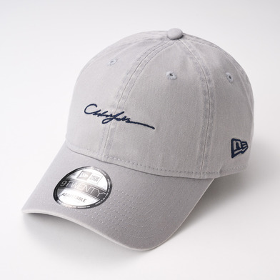 NEW ERA 9TWENTY CHIBAJETS カーシブロゴ グレー
