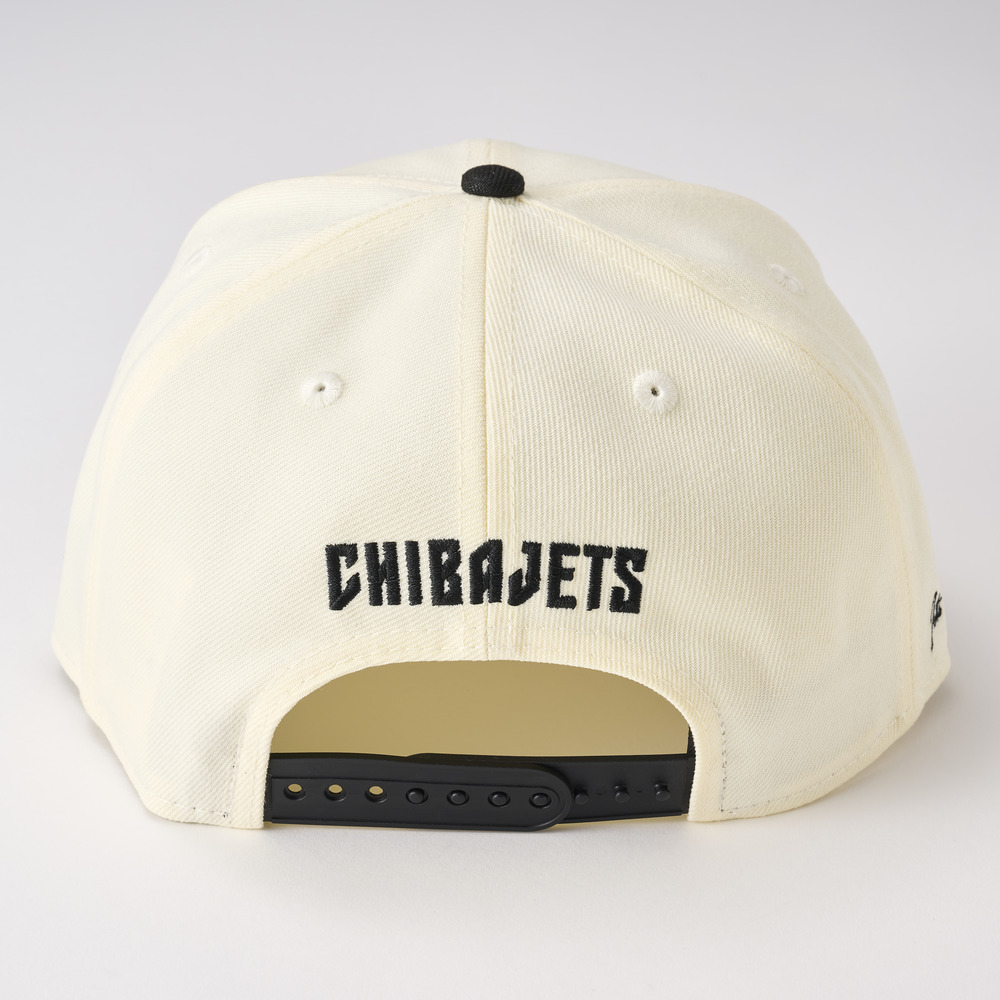NEW ERA 9FIFTY CHIBAJETS 2TN クリーム&times;ブラック 詳細画像 ONE 5