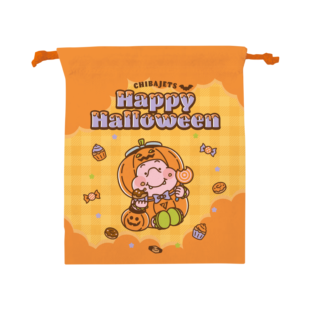 HALLOWEEN かぼちゃジャンボくん巾着 詳細画像 2
