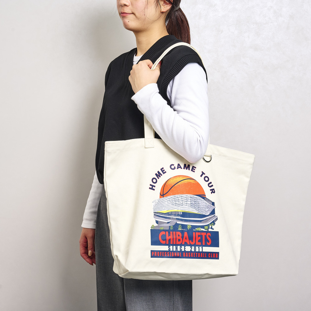 新品登場 HOME GAME (ARENA)｜千葉ジェッツ｜B.LEAGUE（B BAG TOTE TOUR ファングッズ
