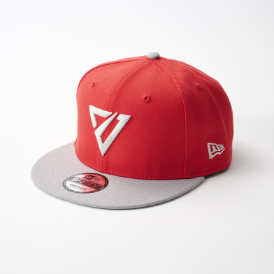 NEW ERA 9FIFTY CHIBAJETS レッド×プラチナ