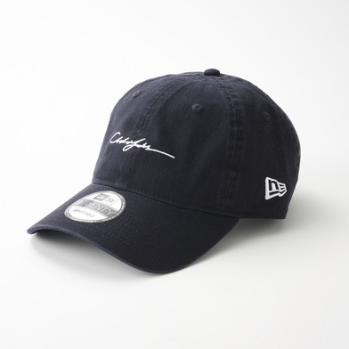 NEW ERA 9TWENTY CHIBAJETS カーシブロゴ ネイビー