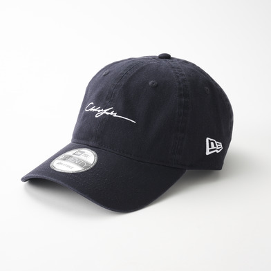 NEW ERA 9TWENTY CHIBAJETS カーシブロゴ ネイビー
