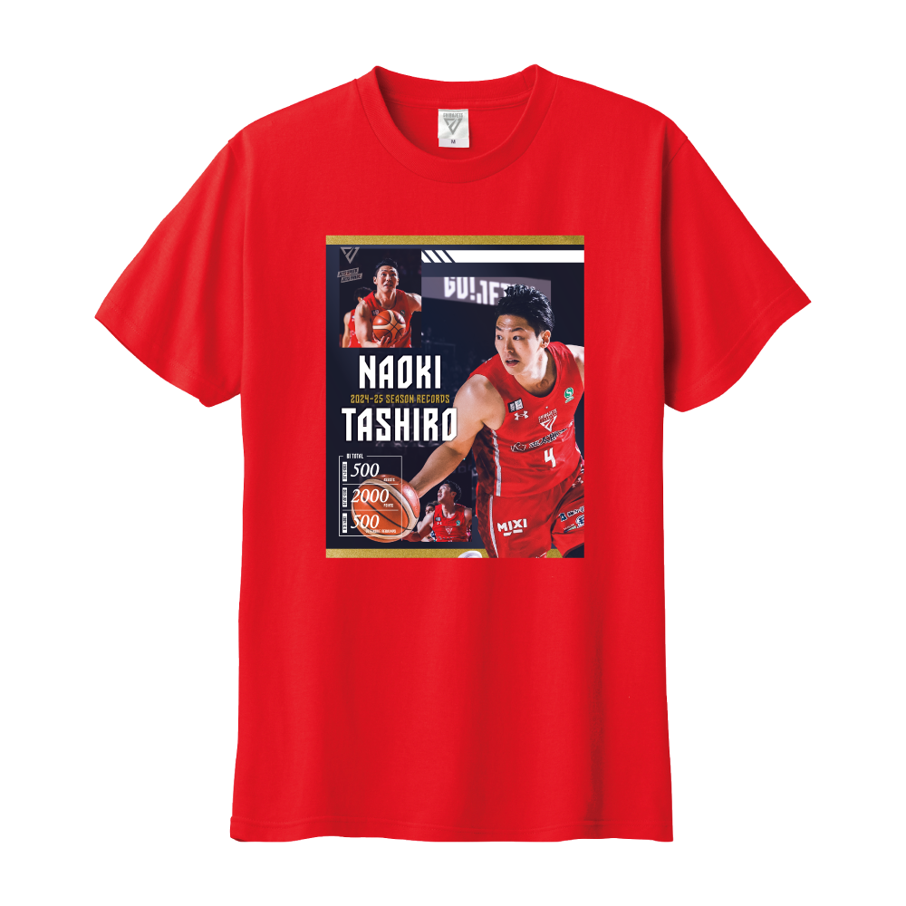2024-25 SEASON B1 RECORDS Tシャツ 詳細画像 #4 田代 直希 1