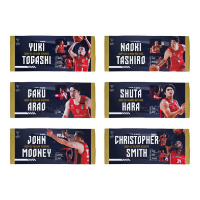 2024-25 SEASON B1 RECORDS フェイスタオル