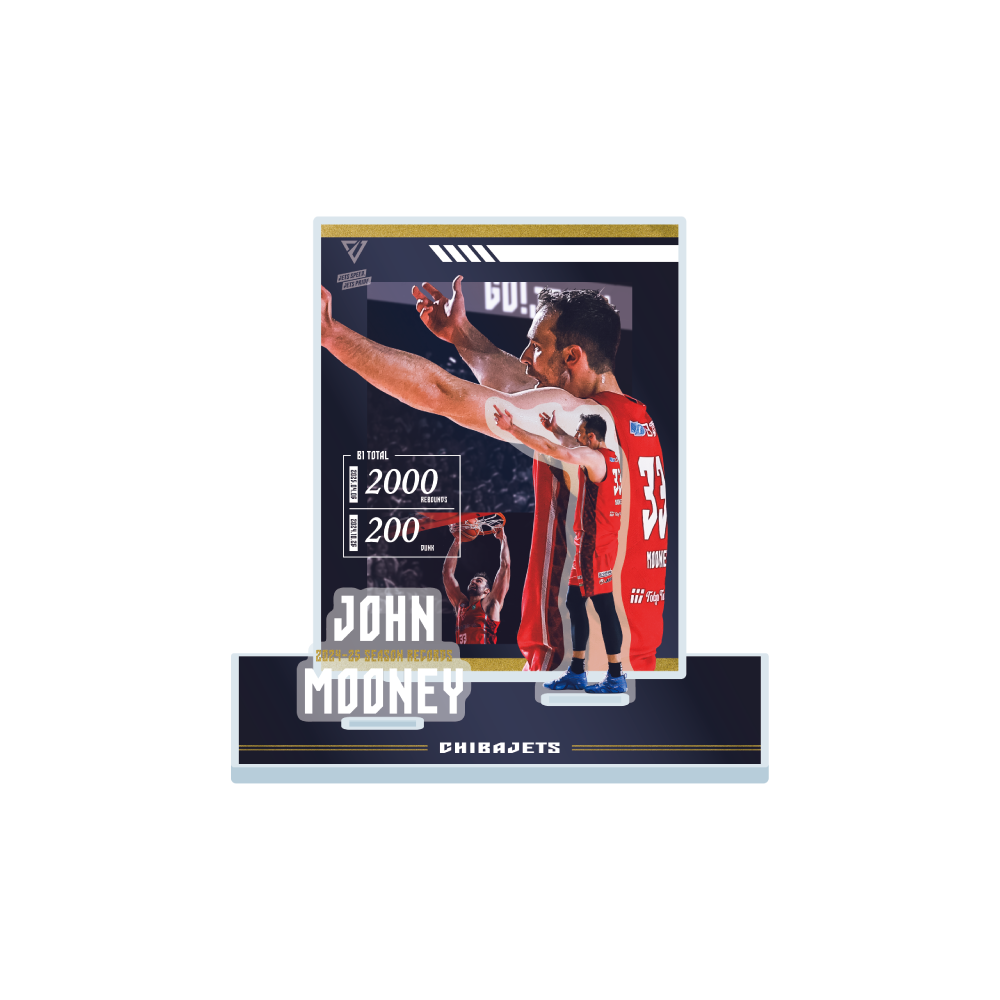 2024-25 SEASON B1 RECORDS アクリルスタンド 詳細画像 #33 ジョン・ムーニー 1