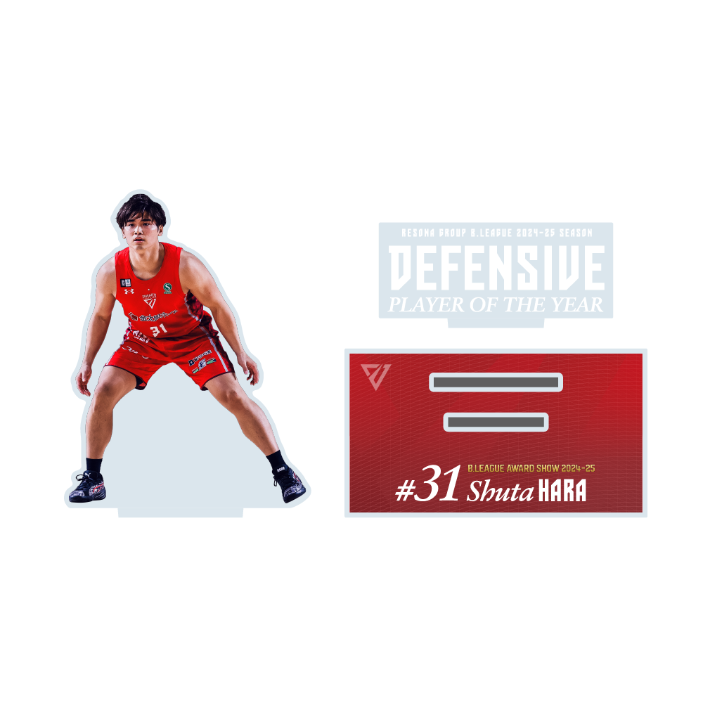 【DEFENSIVE PLAYER OF THE YEAR】アクリルスタンド 詳細画像 2