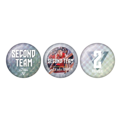 【SECOND TEAM】缶バッジセット