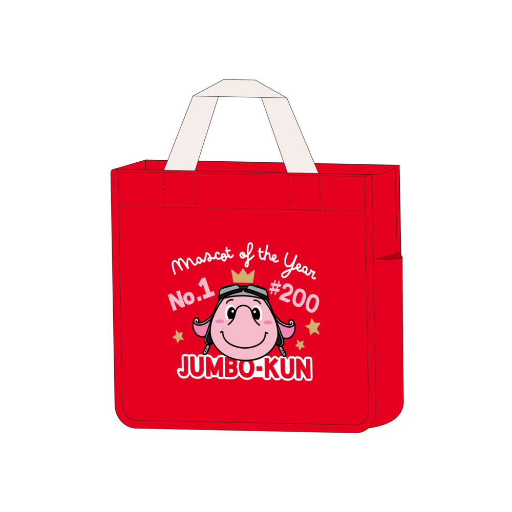 マスコットオブザイヤー受賞記念 サガラ刺繍ミニトート 詳細画像 ONE 2